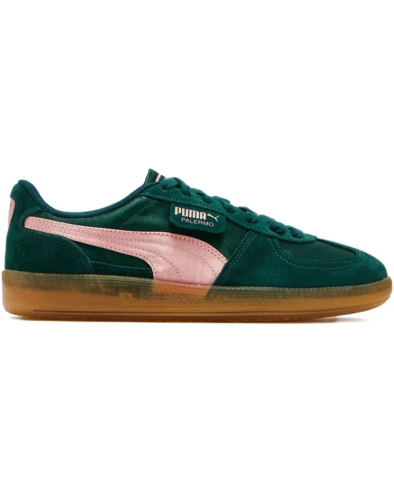 Puma Palermo Satin "Green/Pink" sneakers - Grün Grün