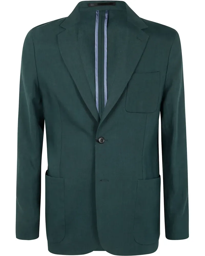 Paul Smith Sakko aus Leinen - Grün Grün