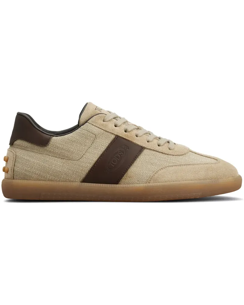TOD'S Tabs Sneakers mit Einsätzen - Nude Nude