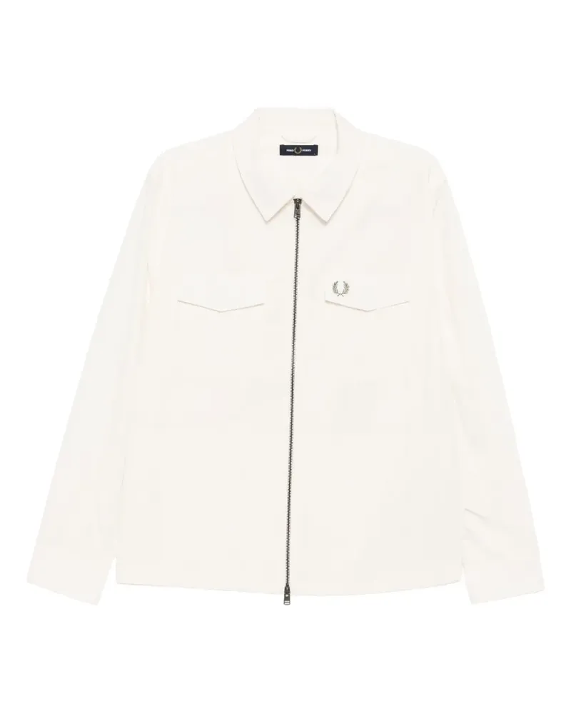 Fred Perry Jacke mit Reißverschluss - Nude Nude