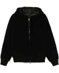 Salvatore Santoro Jacke aus Faux Shearling Schwarz