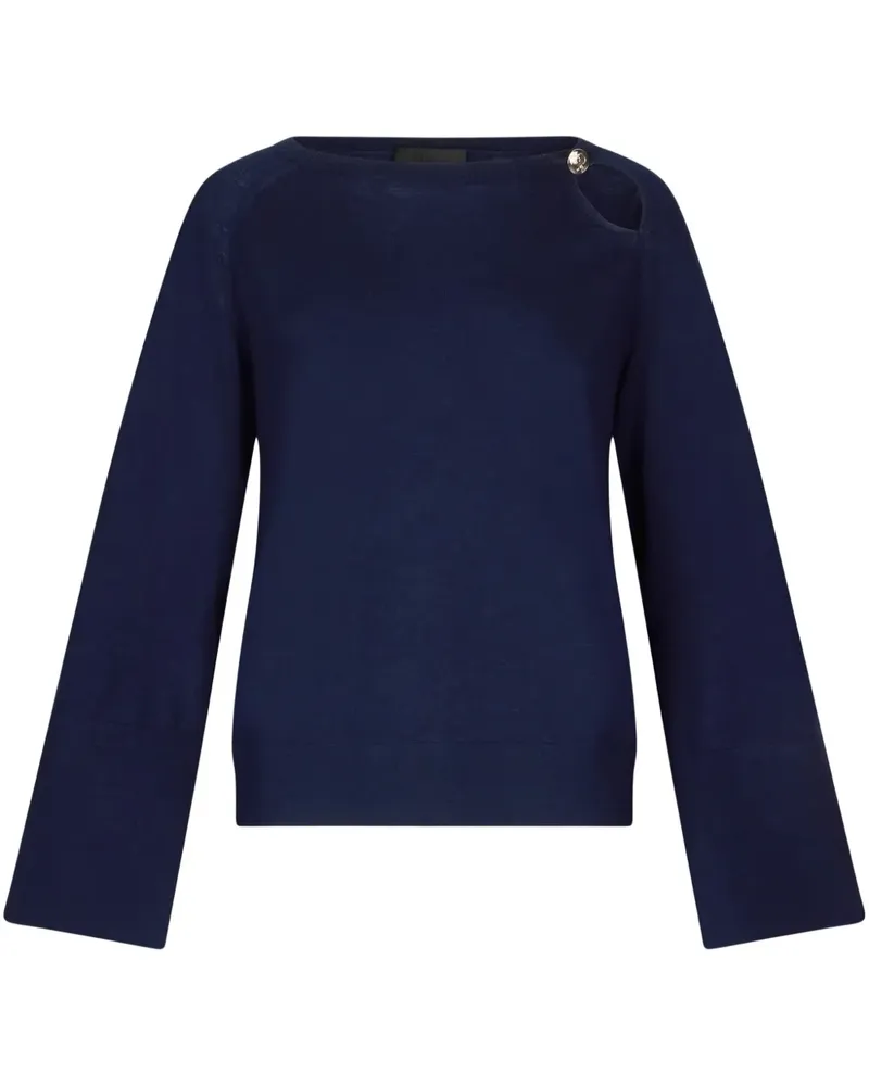 Liu Jo Pullover mit Cut-Out - Blau Blau