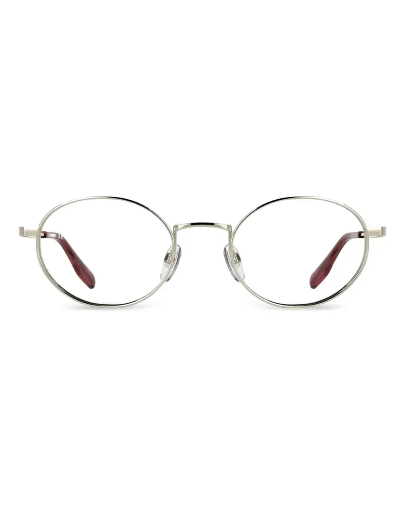 Karl Lagerfeld Brille mit ovalem Gestell - Silber Silber