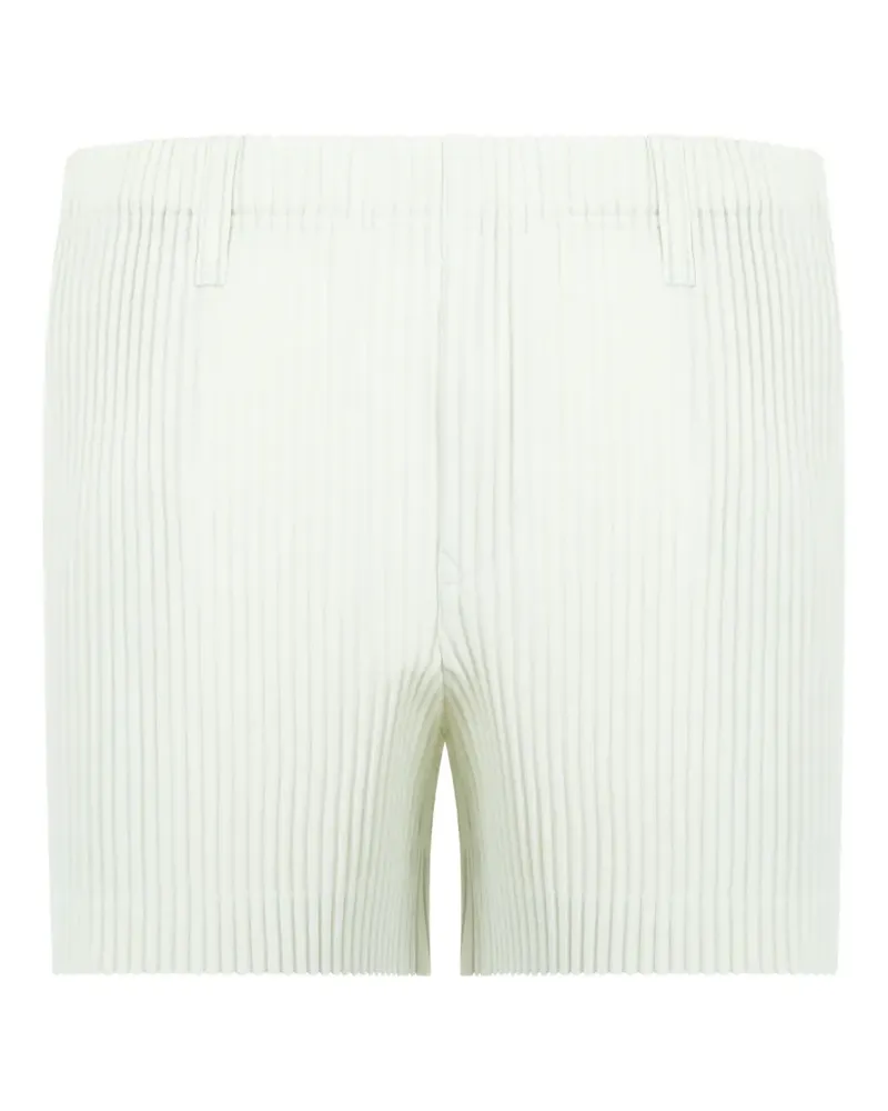 Issey Miyake Shorts mit Gürtelschlaufen - Grün Grün