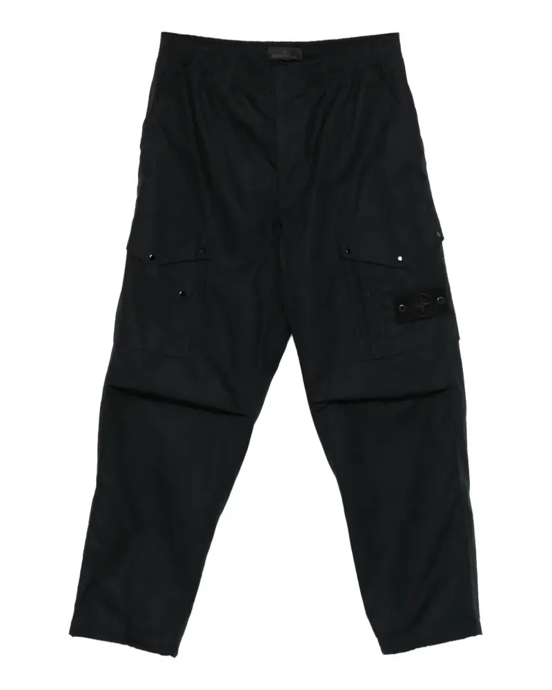 Stone Island Hose mit aufgesetzter Tasche - Schwarz Schwarz