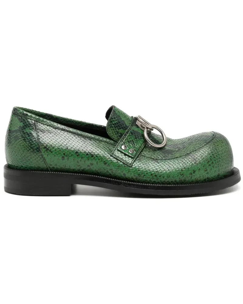 Martine Rose Loafer mit Ring - Grün Grün
