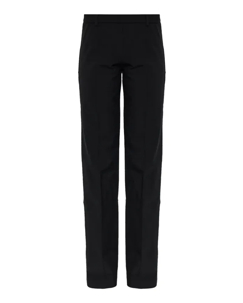 Balenciaga Hose mit Logo-Print - Schwarz Schwarz