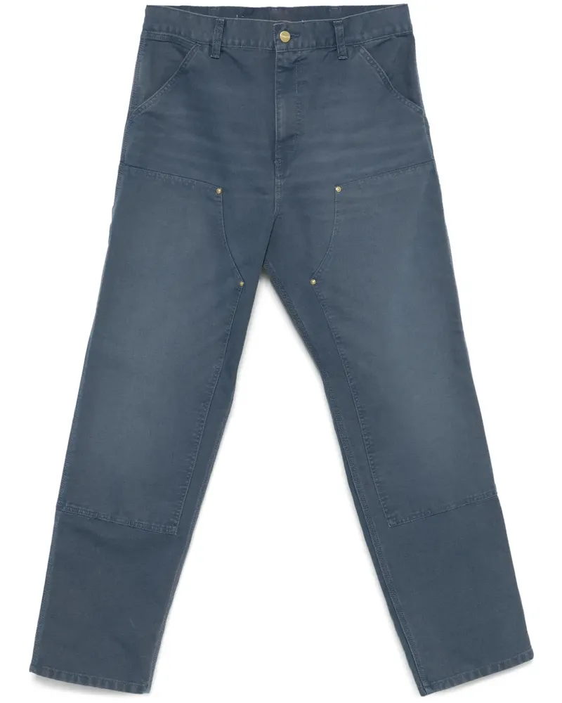 Carhartt WIP Double Knee Hose - 2OT 4O DUSTY BLUE 2ot