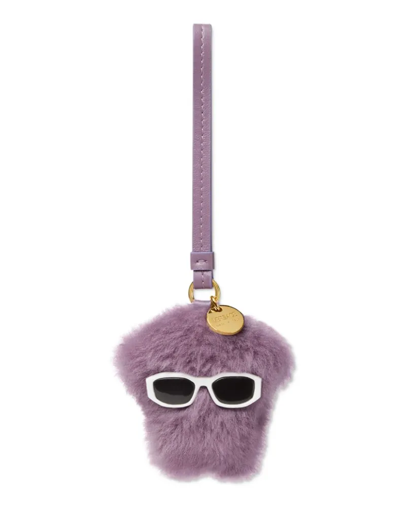 Versace Medusa Fluffy Anhänger - Violett Violett