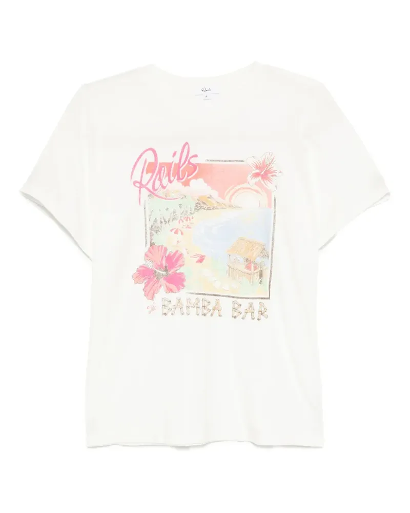 RAILS Bamba T-Shirt - Weiß Weiß