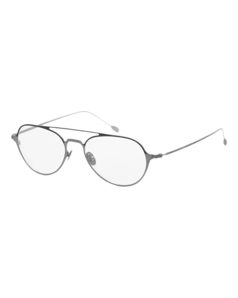 John Varvatos Pilotenbrille mit Doppelsteg - Grau Grau