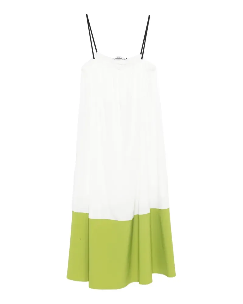 Proenza Schouler Saria colourblock midi dress - Weiß Weiß