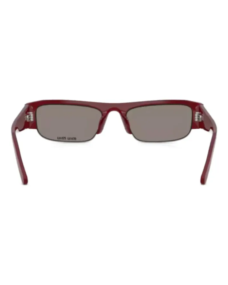 Miu Miu rectangle sunglasses - Rot Rot