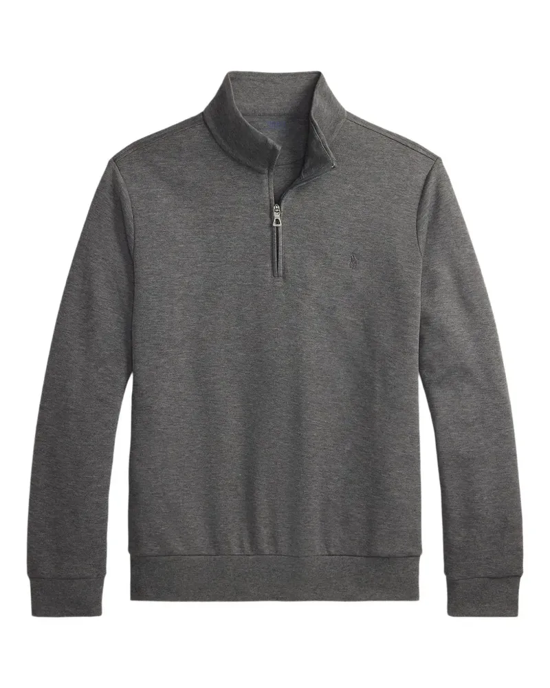 Ralph Lauren Pullover mit kurzem Reißverschluss - Grau Grau