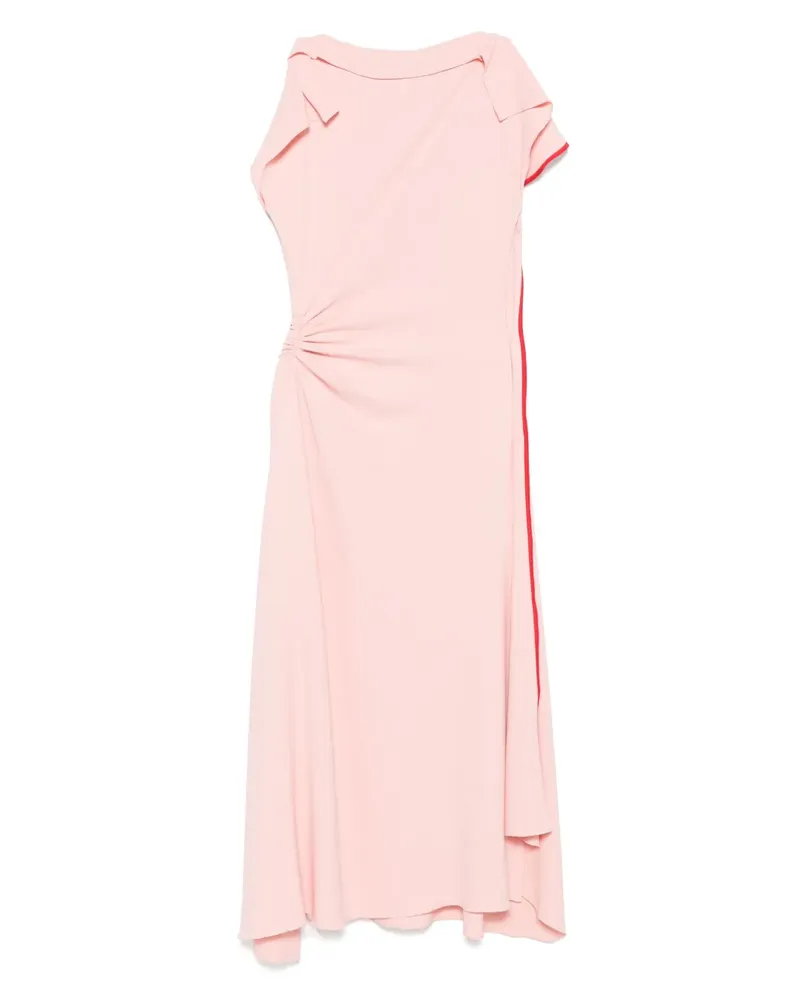 Victoria Beckham Gerafftes Kleid - Rosa Rosa