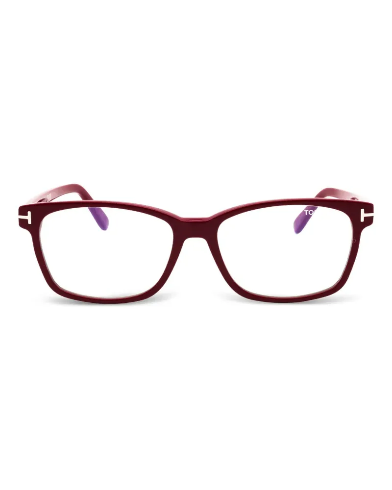 Tom Ford Brille mit eckigem Gestell - Rosa Rosa