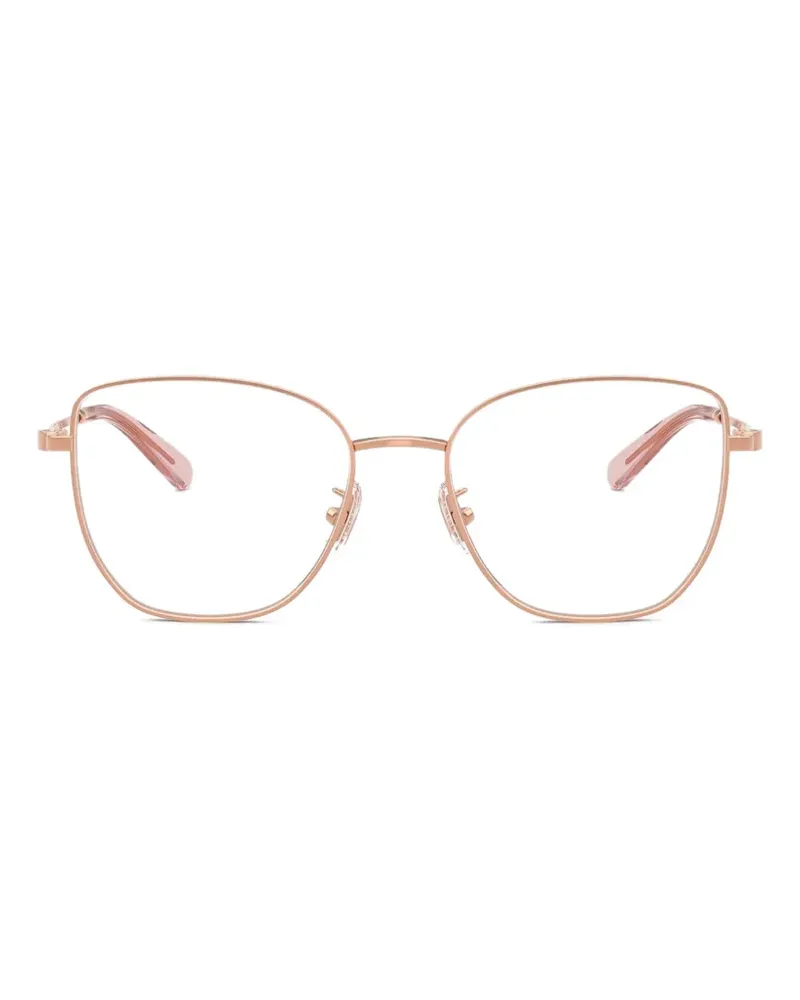 Coach geometric-frame glasses - Gold Gold