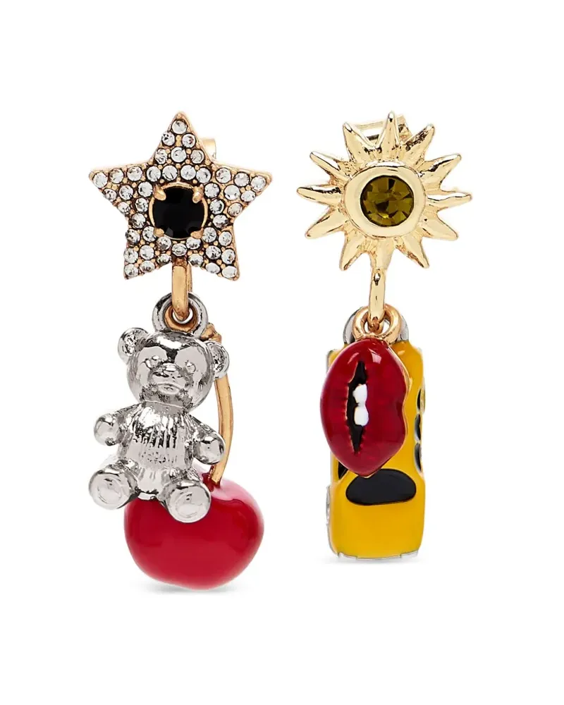 Marc Jacobs Cluster-Ohrringe mit Schmuckanhänger - Gold Gold