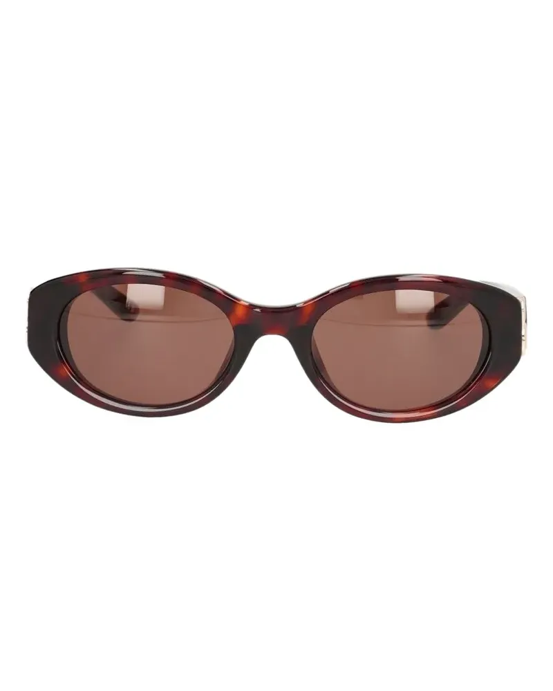 Balenciaga BB Sonnenbrille in Schildpattoptik - Braun Braun