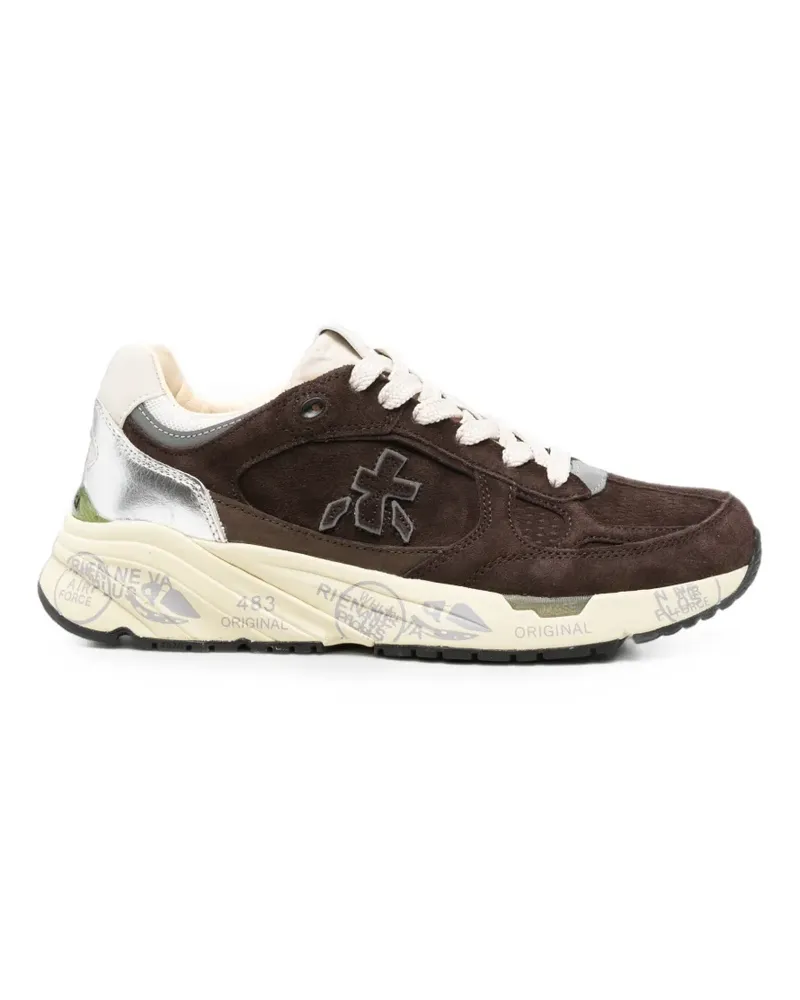 Premiata Mase Sneakers mit Wildledereinsätzen - Braun Braun