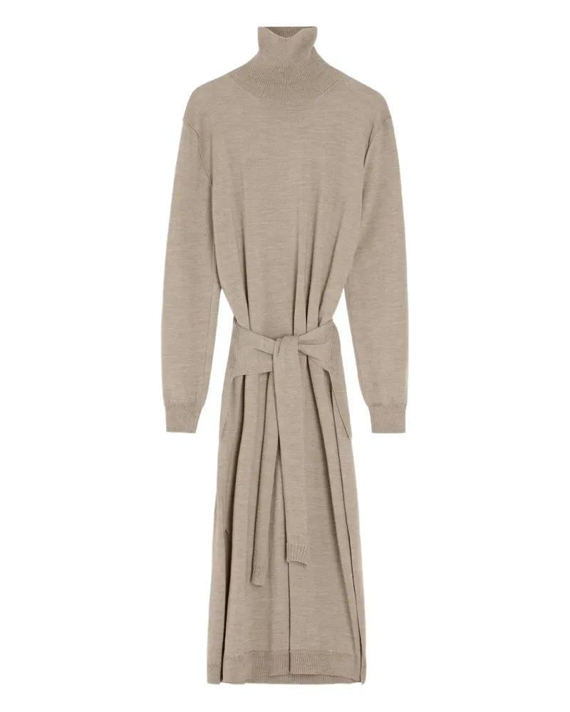 Christophe Lemaire Kleid mit Bindegürtel - Nude Nude
