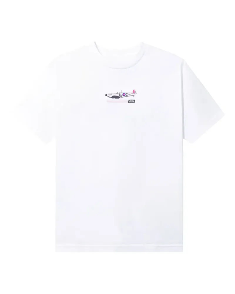 Anti Social Social Club T-Shirt mit grafischem Print - Weiß Weiß