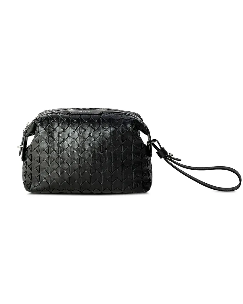 Serapian Klassische Clutch - Schwarz Schwarz