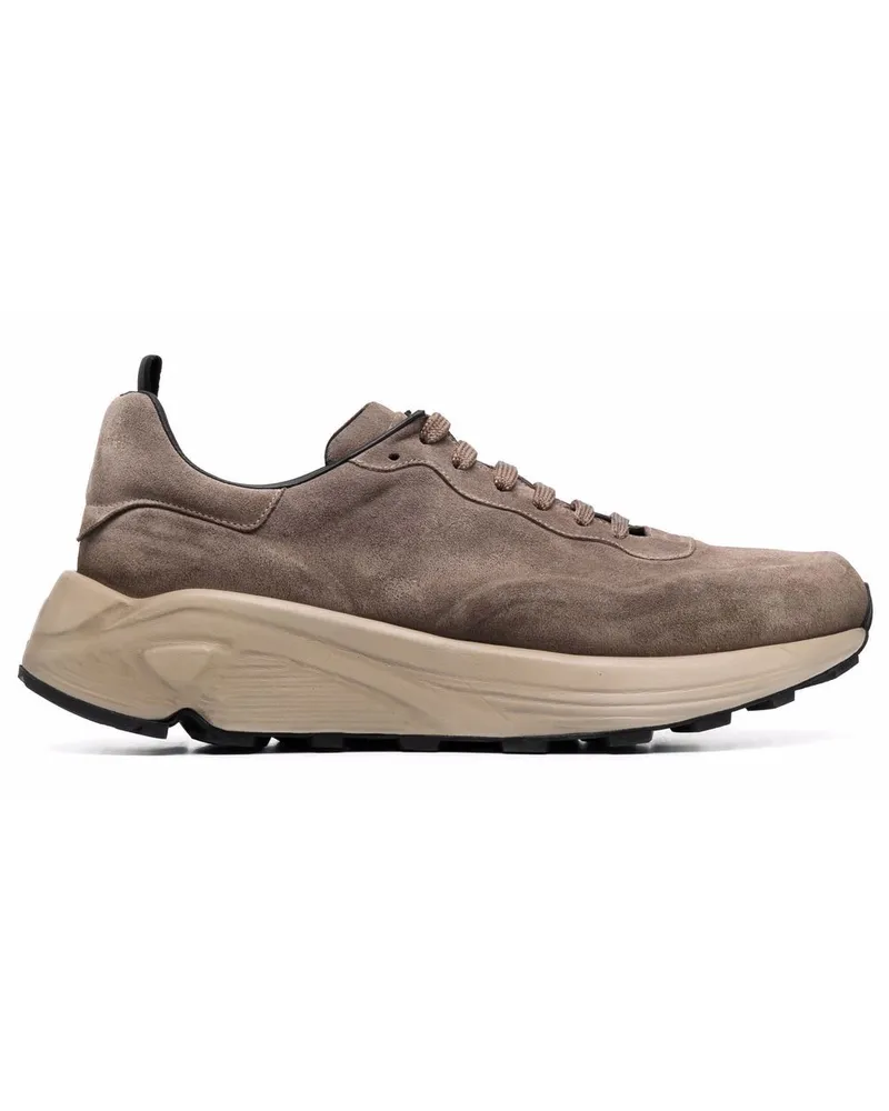 Officine Creative Italia Sneakers aus Wildleder - Nude Nude