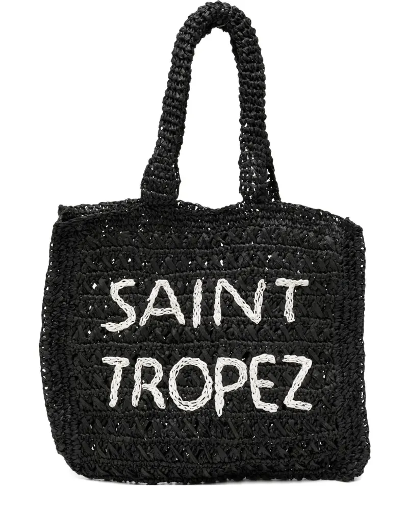 DE SIENA Saint Tropez Handtasche - Schwarz Schwarz