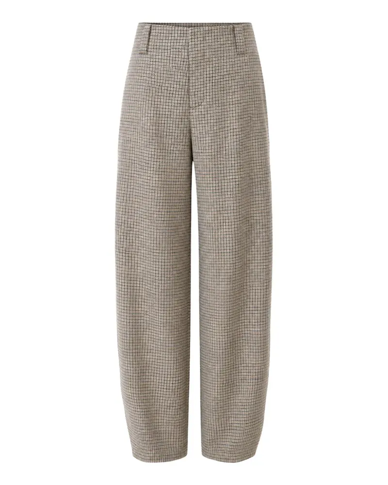 Closed Karierte Barlie Hose - Nude Nude