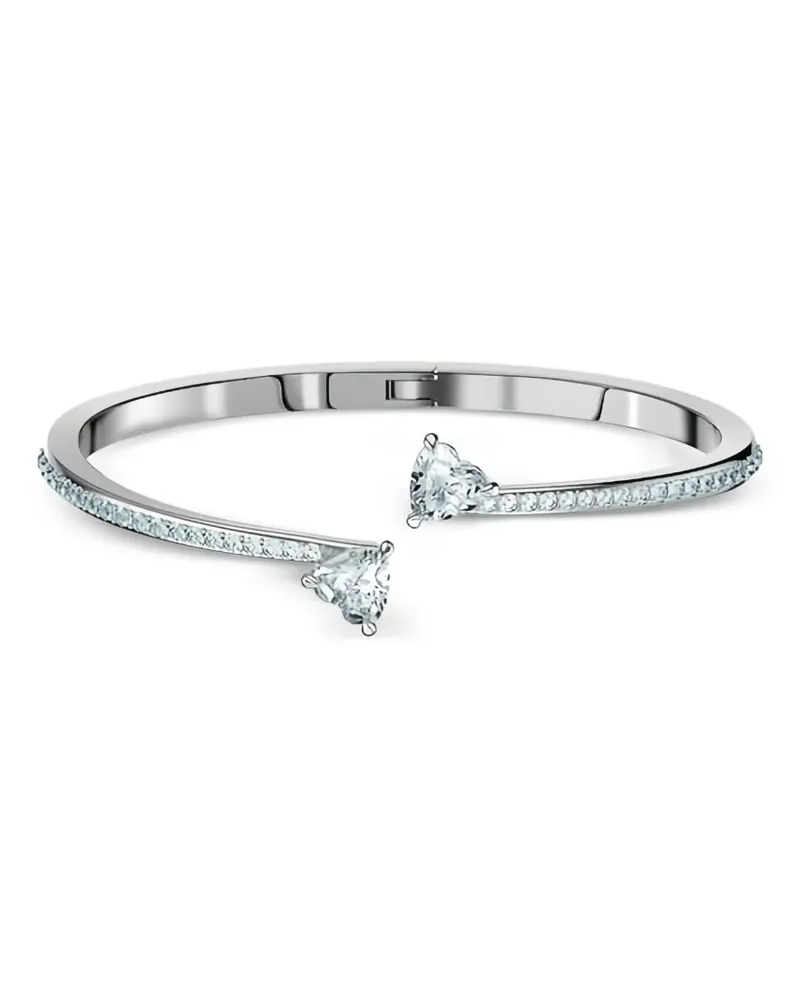 Swarovski heart crystal bracelet - Silber Silber
