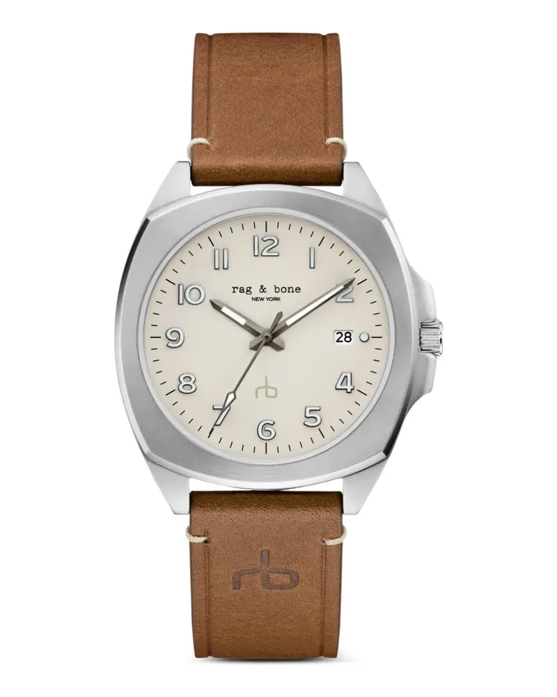 Rag & Bone Bleeker Armbanduhr 40mm - Nude Nude