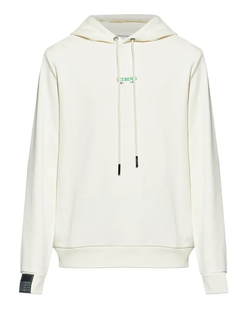 Iceberg Hoodie mit grafischem Print - Weiß Weiß