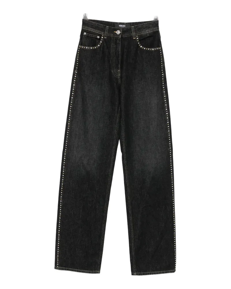 Versace cotton jeans - Schwarz Schwarz