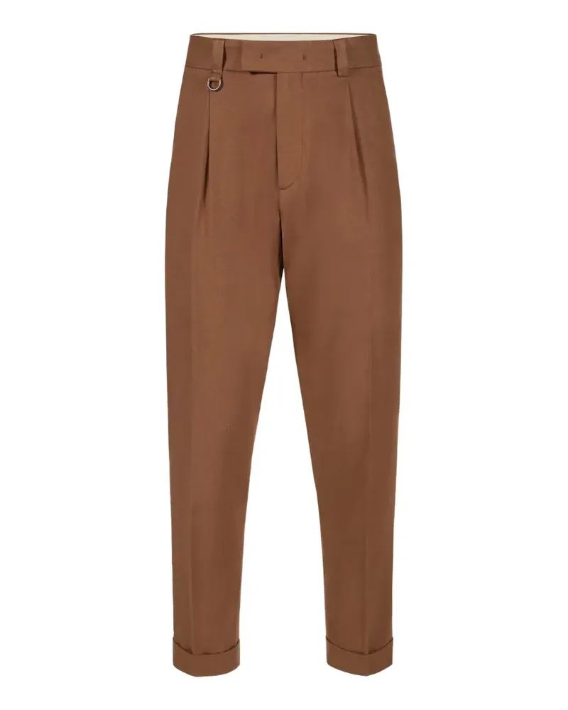 Paolo Pecora Milano Duomo tailored trousers - Braun Braun