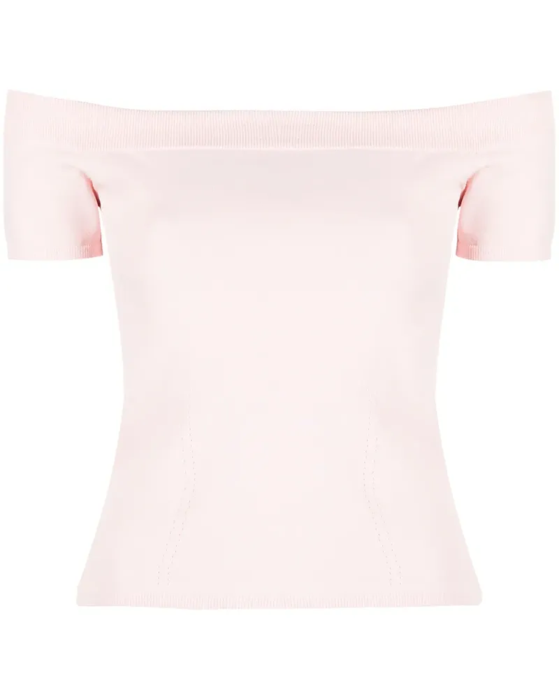 Alexander McQueen Schulterfreies Oberteil - Rosa Rosa