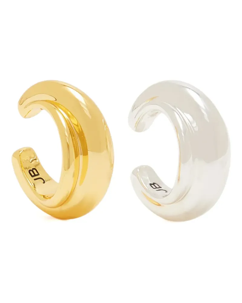 Jenny Bird curved two-tone ear cuffs - Gold Gold