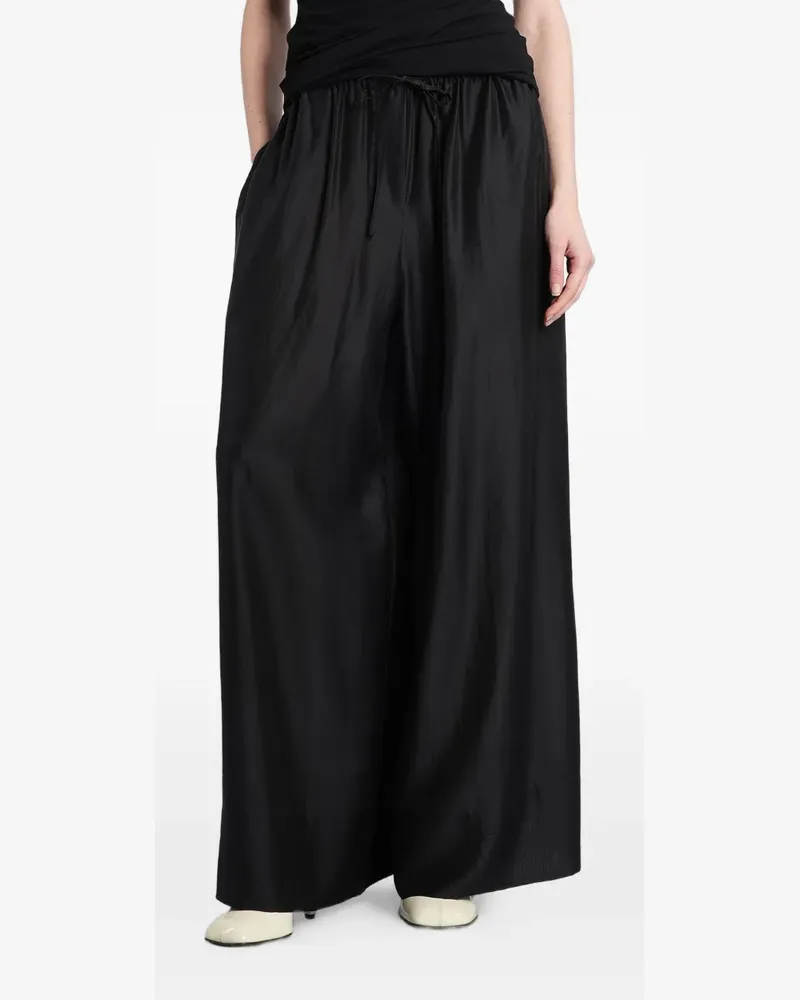 Entire Studios drawstring wide-leg palazzo trousers - Schwarz Schwarz