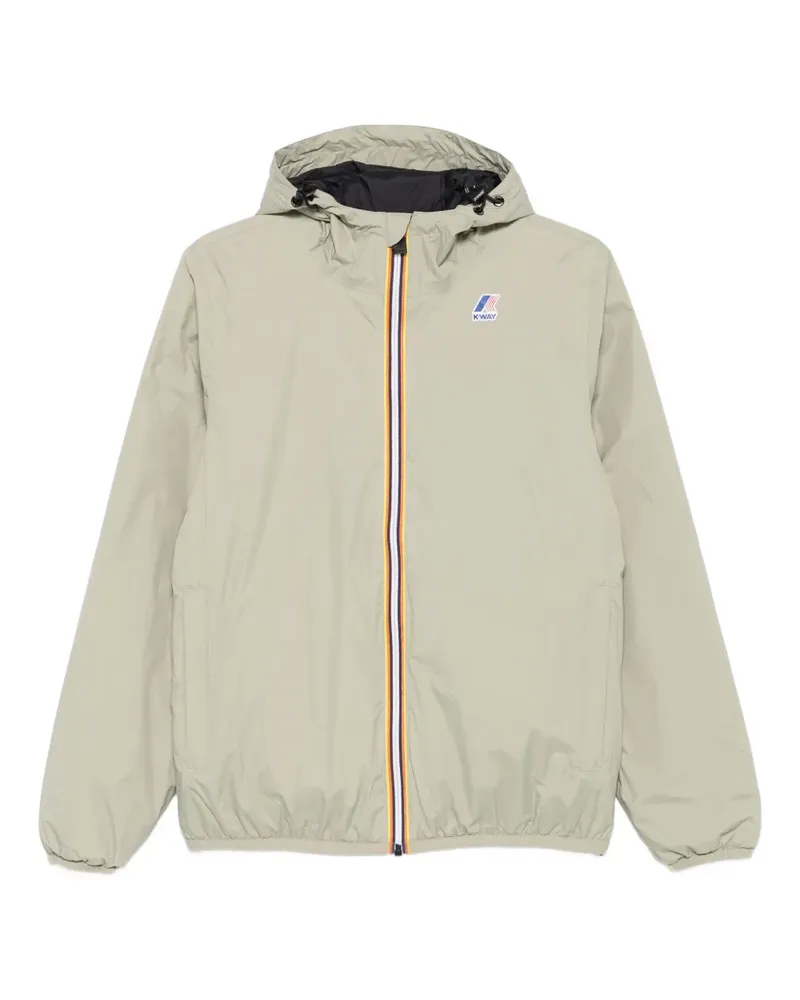 K-Way Kapuzenjacke mit Reißverschluss - Nude Nude