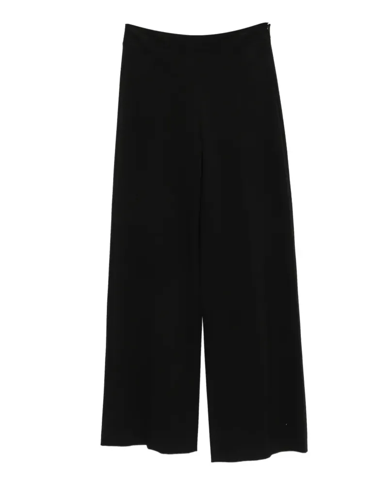Drykorn Weite Hose mit Reißverschluss - Schwarz Schwarz