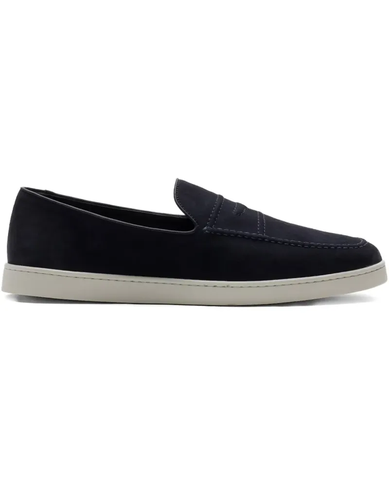 Church's Loafer aus Wildleder - Blau Blau