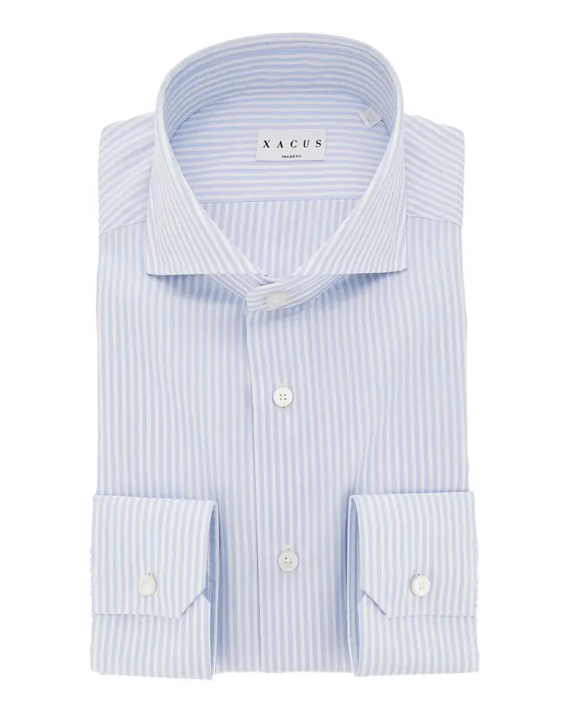 XACUS striped shirt - Blau Blau