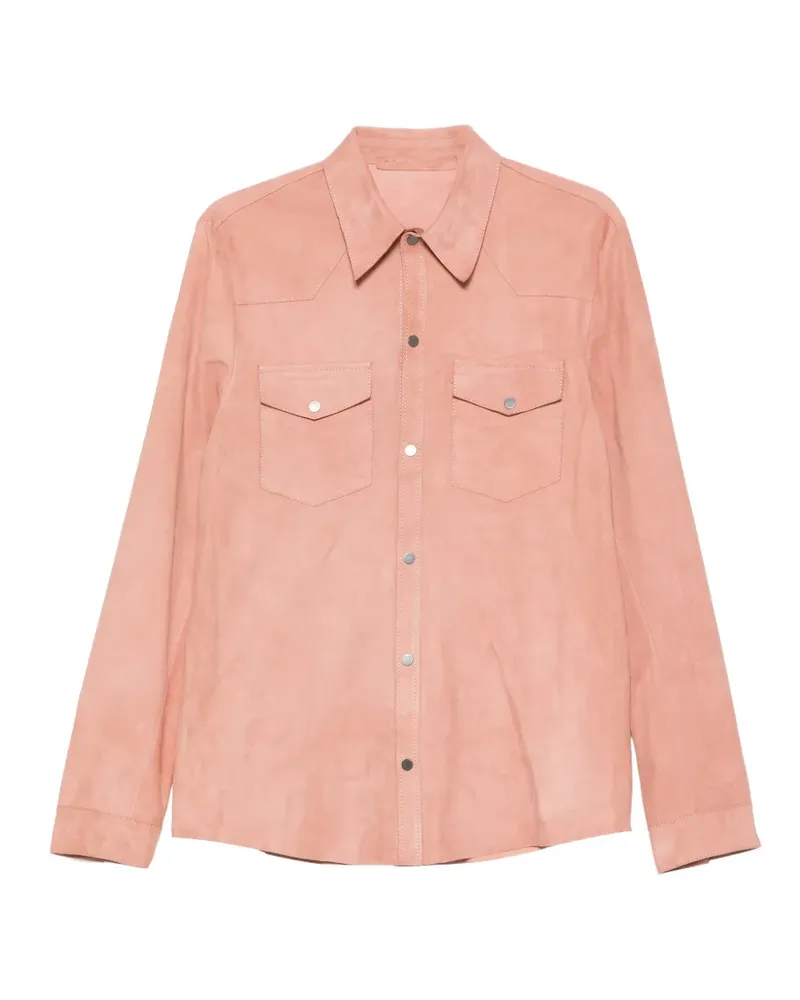 Salvatore Santoro flap-pocket shirt - Rosa Rosa