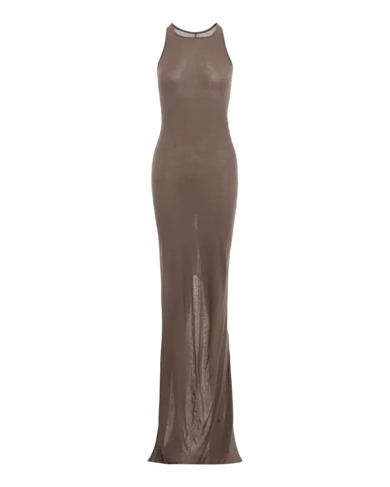 Rick Owens Transparentes Kleid - Braun Braun