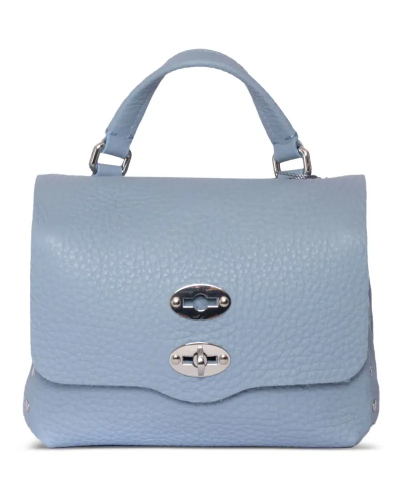 Zanellato Mini Postina® Umhängetasche - Blau Blau