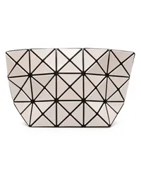 Issey Miyake Prism Clutch mit geometrischen Einsätzen Nude