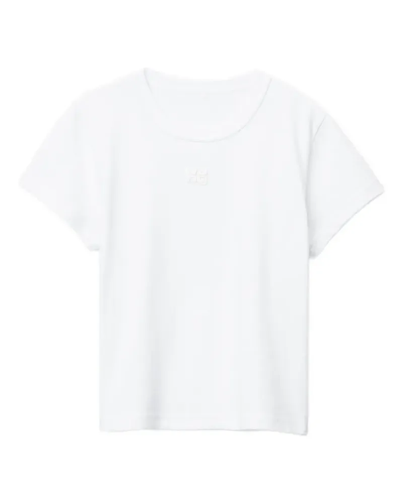 Alexander Wang T-Shirt mit Logo - Weiß Weiß