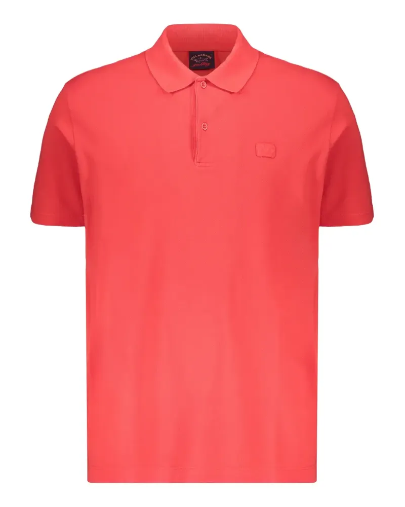 Paul & Shark buttoned short-sleeve polo shirt - Rot Rot