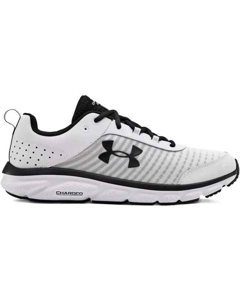 Under Armour Charged Assert 8 "White/Black" Sneakers - Weiß Weiß