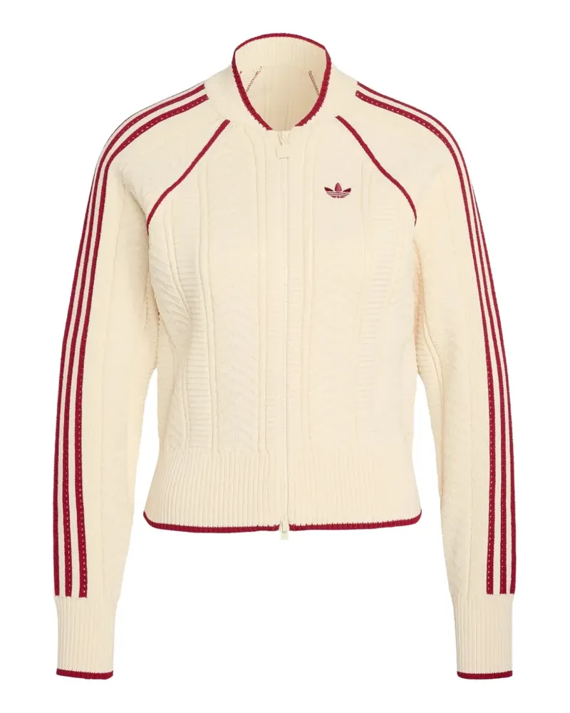 adidas SST track top - Nude Nude